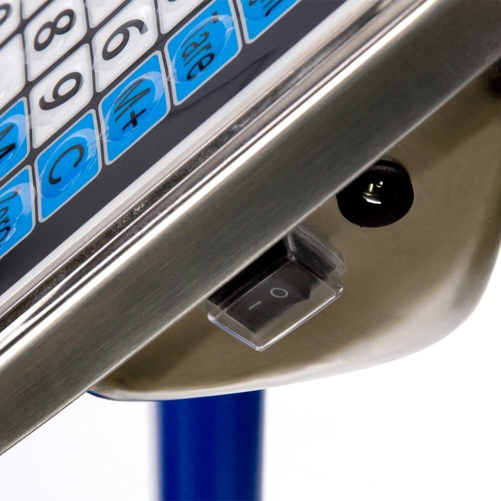 660lbs Weight Electronic Platform Scale Digital Floor Heavy Duty Folding Scales