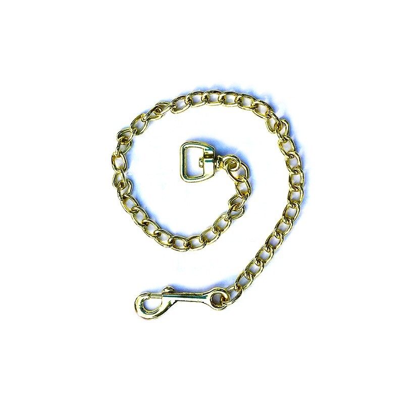 Lead Stud Chain Brass 24 inches #30031