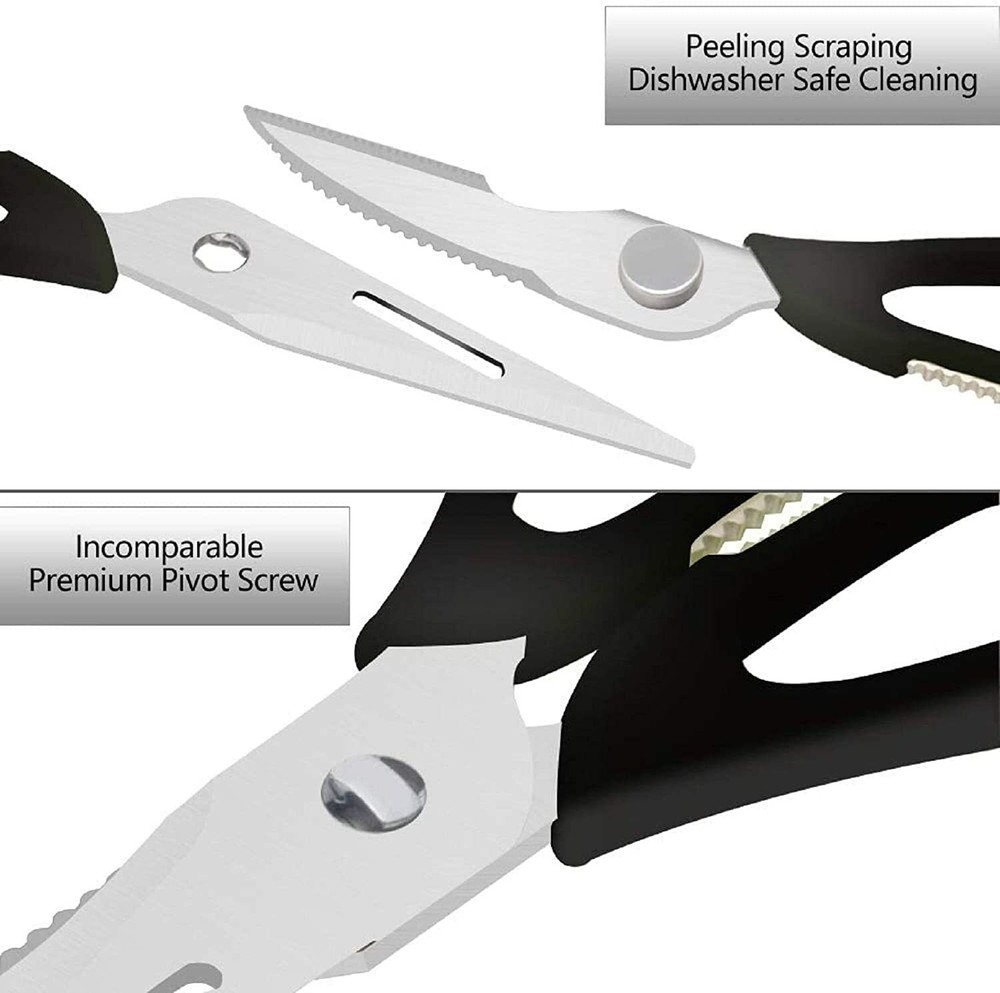 Prinoff Kitchen Shears Heavy Duty Multi Utility Cooking Scissors Chicken / Meat