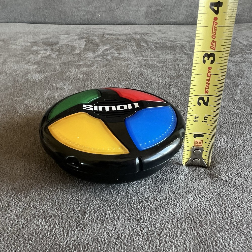 Hasbro Simon Micro Series Electronic Handheld Game. Tested, Works Great Clean