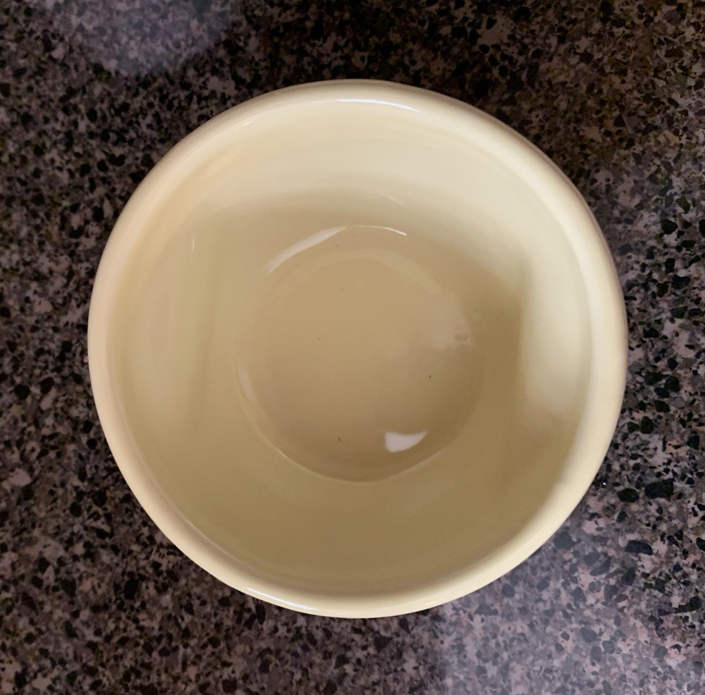 Russell Wright Casual China Light Yellow Stacking Cream & Sugar EUC