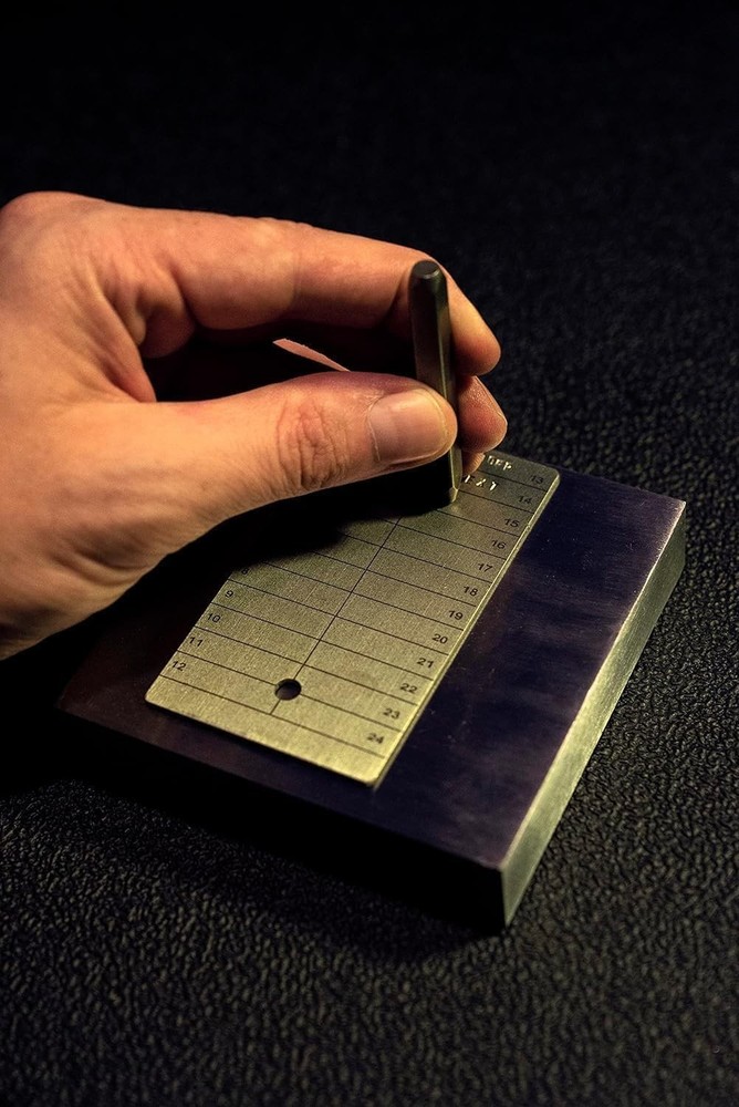 Ultra-Secure Titanium Bitcoin Seed Plates - 2 Plates with Punch Set Included