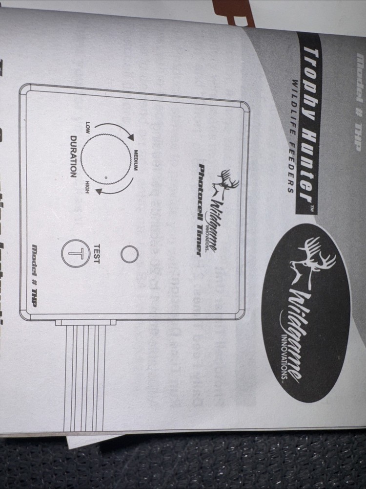 Wildgame Trophy Hunter Photocell Timer NEW IN BOX
