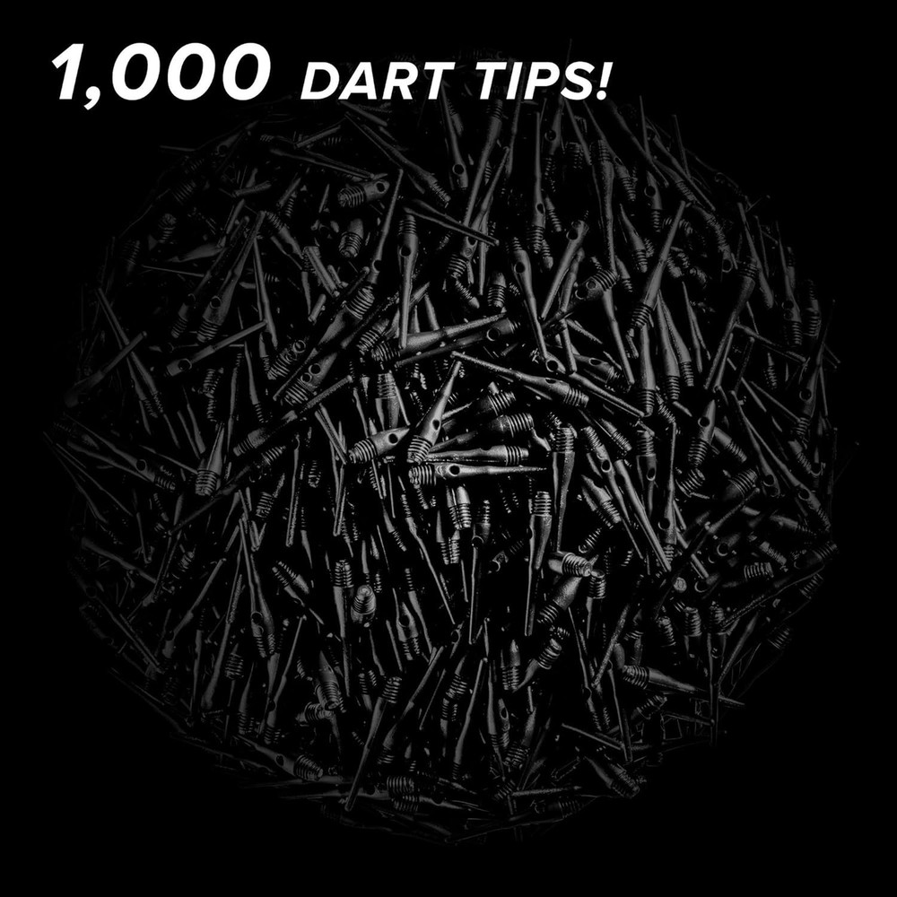 Tufflex III Soft Tip Dart Points 1000-Pack - Ultimate 2BA Compatibility