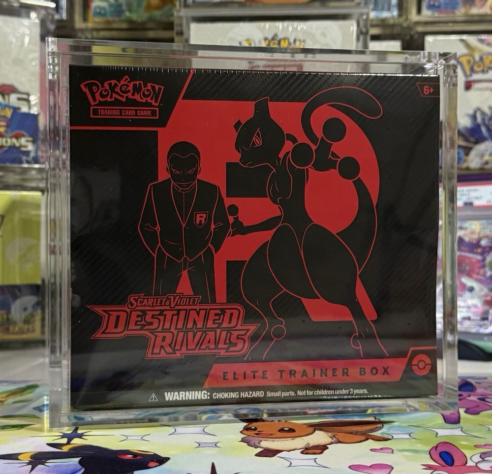 POKEMON ETB DISPLAY MAGNETIC CASE PROTECTOR ELITE TRAINER BOX HIGH QUALITY