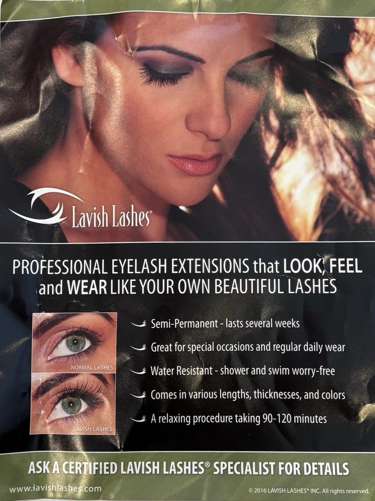 LAVISH LASHES - Eyelash Extension Practice PROFESSIONAL Mannequin Head Training