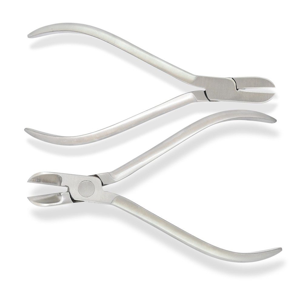 2 Pcs Micro Ligature Wire Cutter For Orthodontic Soft & Hard Wire Cutting Pliers