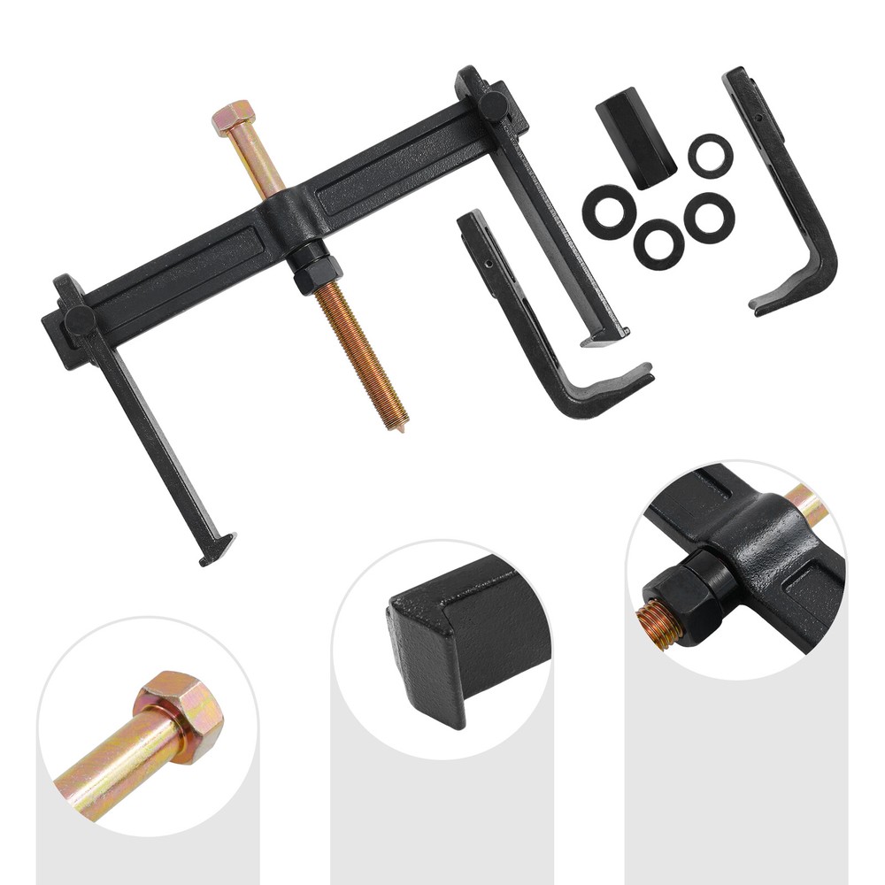 Drum and Rotor Puller Brake Rotor Removal Tool Drum Brake Hub Puller Black