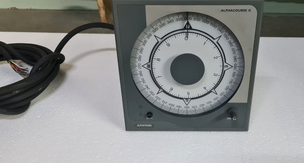 ALPHATRON ALPHACOURSE G MKR 051 REPEATER FOR GYRO COMPASS