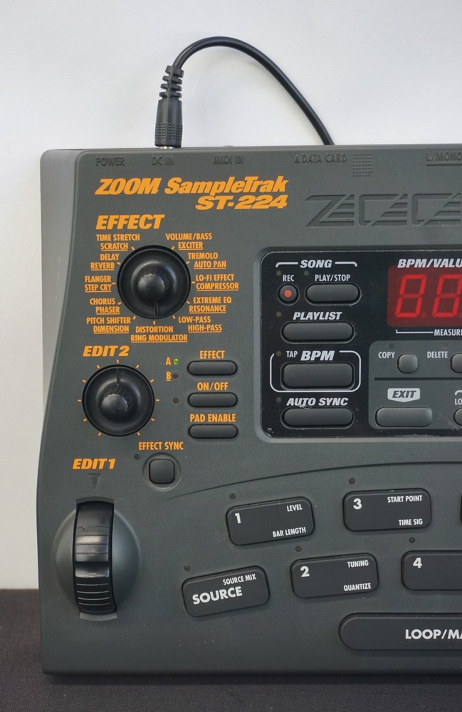 Zoom ST-224 SampleTrak Drum / Groove Machine & Sampler