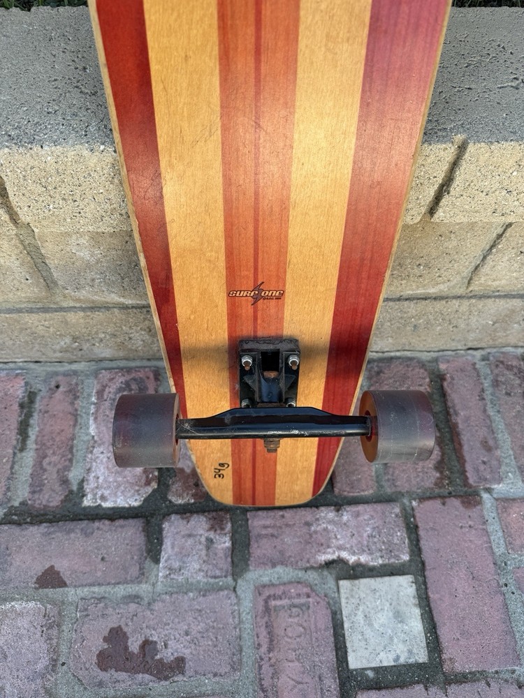Robert August Surf One Skateboard Longboard 43.5" Orig.