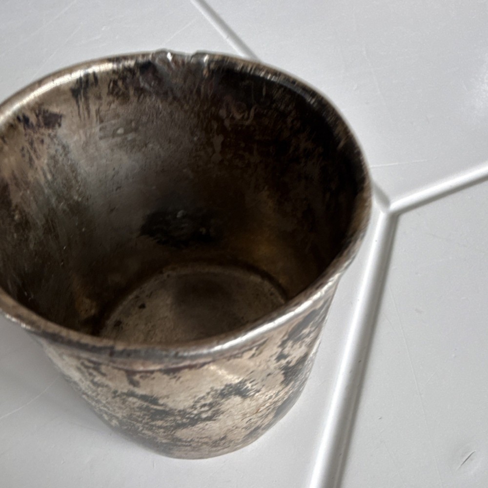 W.B. Mfg Co Silverplate Cup Goblet Marked 2415