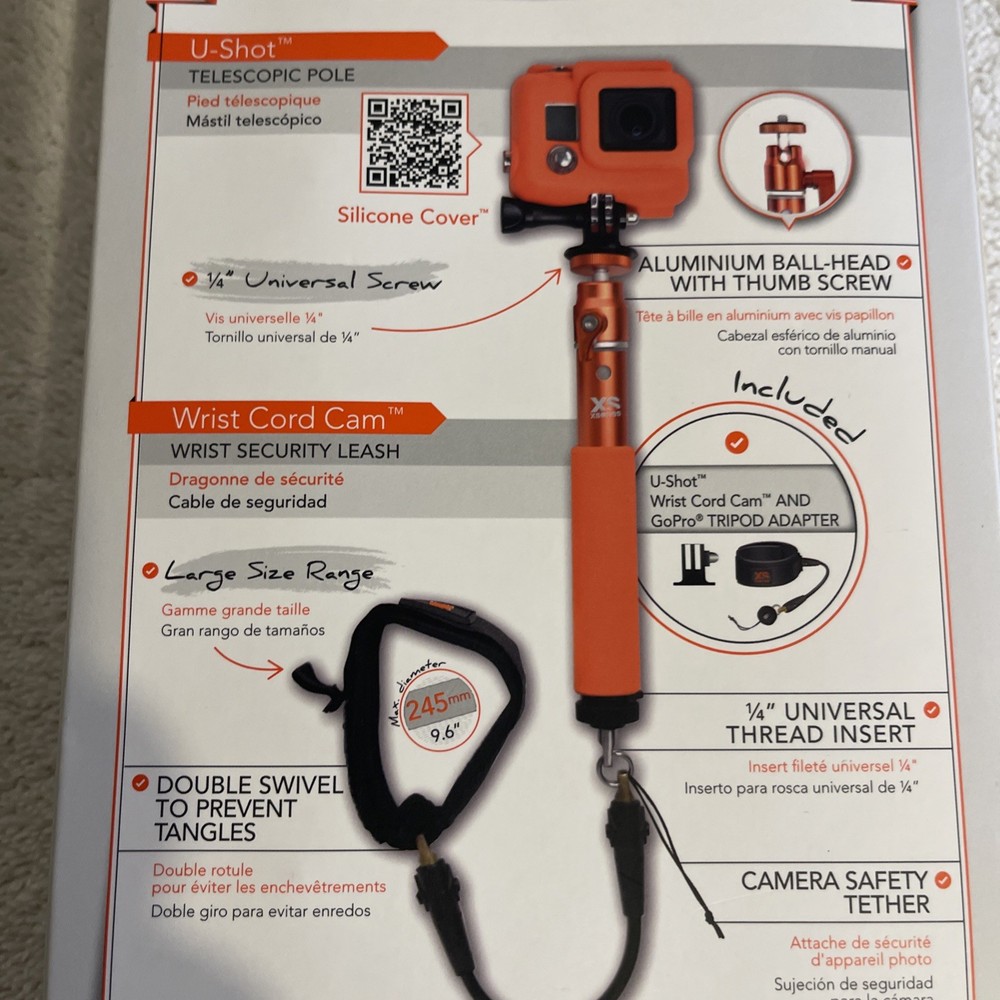 Set Of Portable Camera Equipment Sealed
