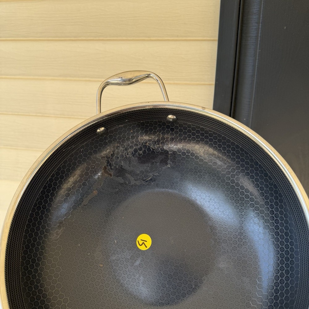 Hexclad Hybrid Cookware 8 Piece Set Preowned Great Condition