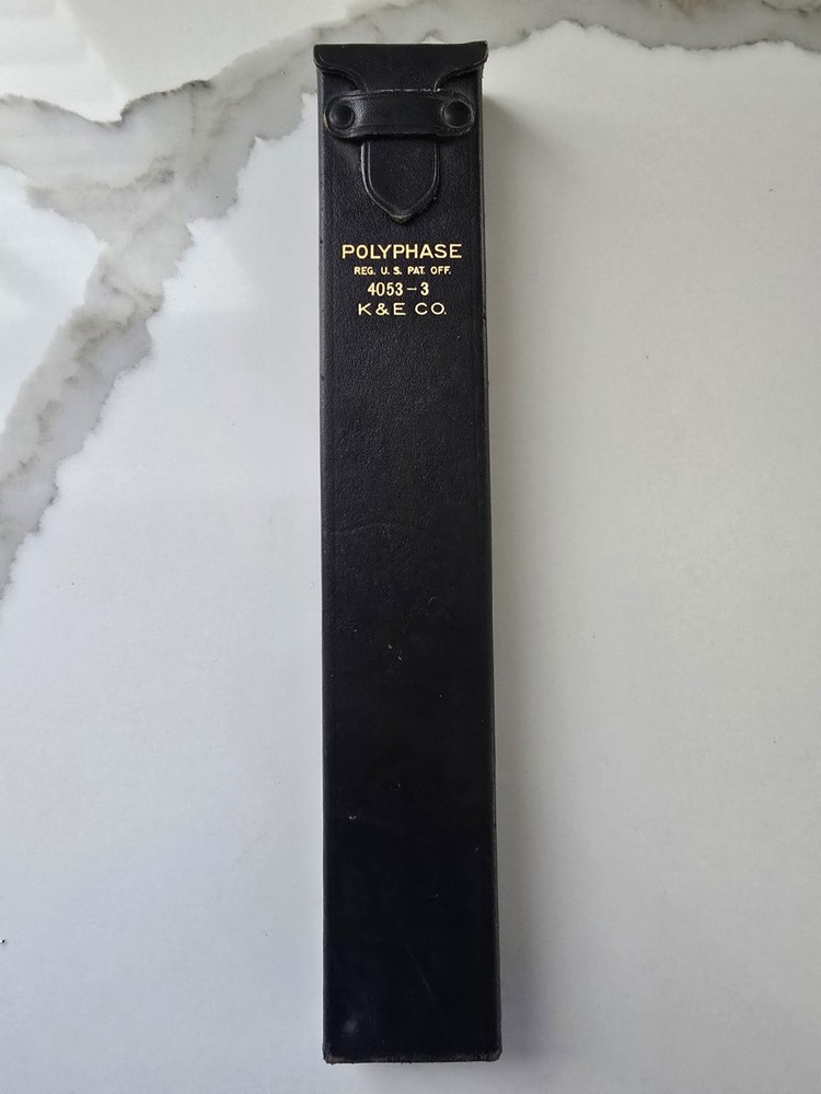 Keuffel & Esser K&E Polyphase Slide Rule 4053-3