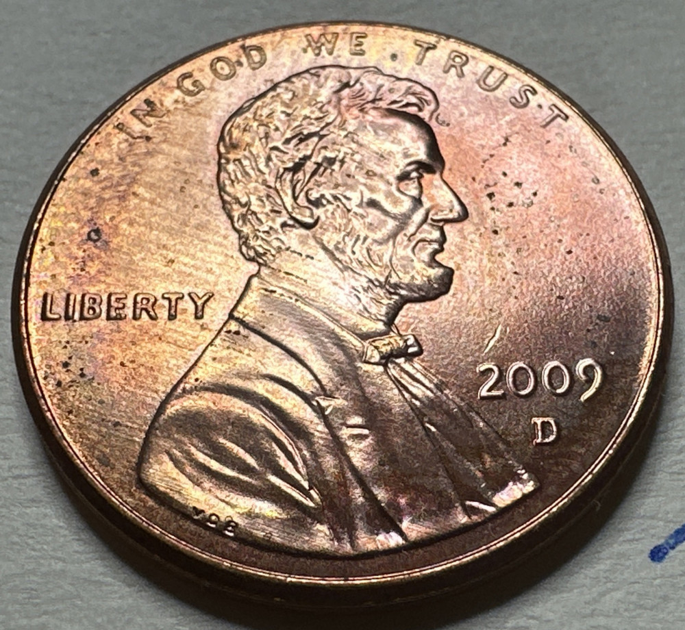 2009 D Lincoln Commemorative Cent Penny 636X