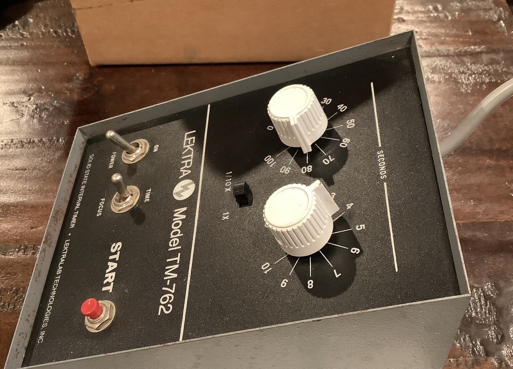 Vintage Lektra TM- 762 TWO DECADE TIMER