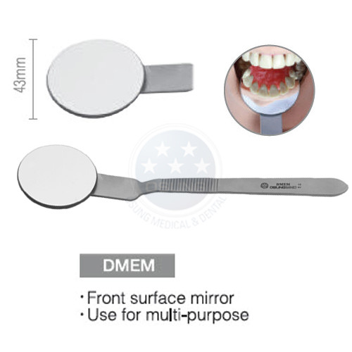 Dental Large Size Mouth Front Surface Mirrors, 2 styles C-1001