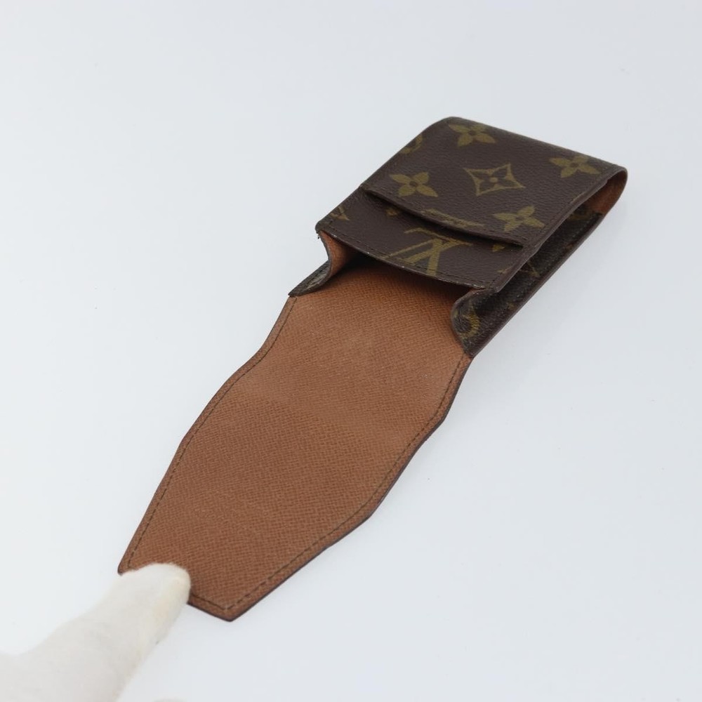 LOUIS VUITTON Monogram Etui Cigarette Case M63024 LV Auth BA9625