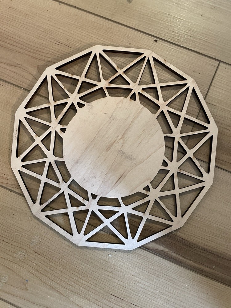 Wood Wreath Form Blank 10”