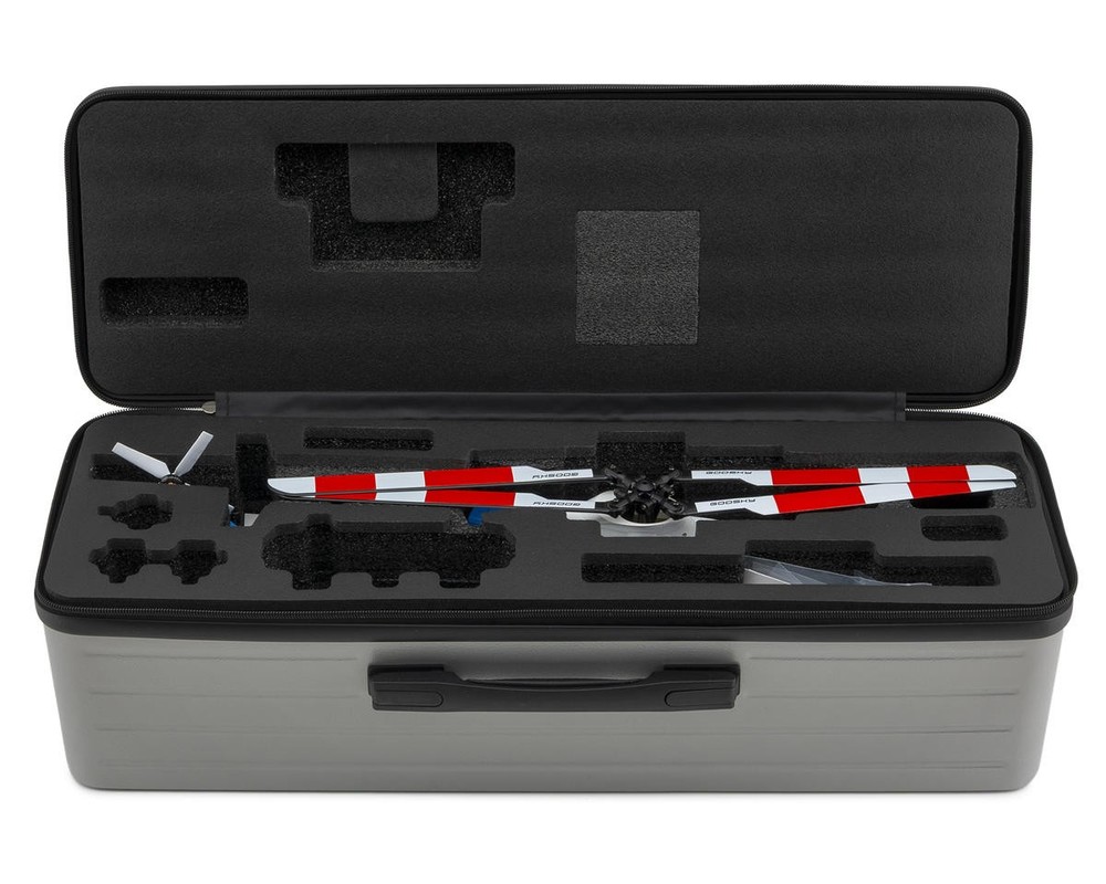 GooSky E2 GPS BNF Scale Electric Helicopter & Carry Case (Blue)