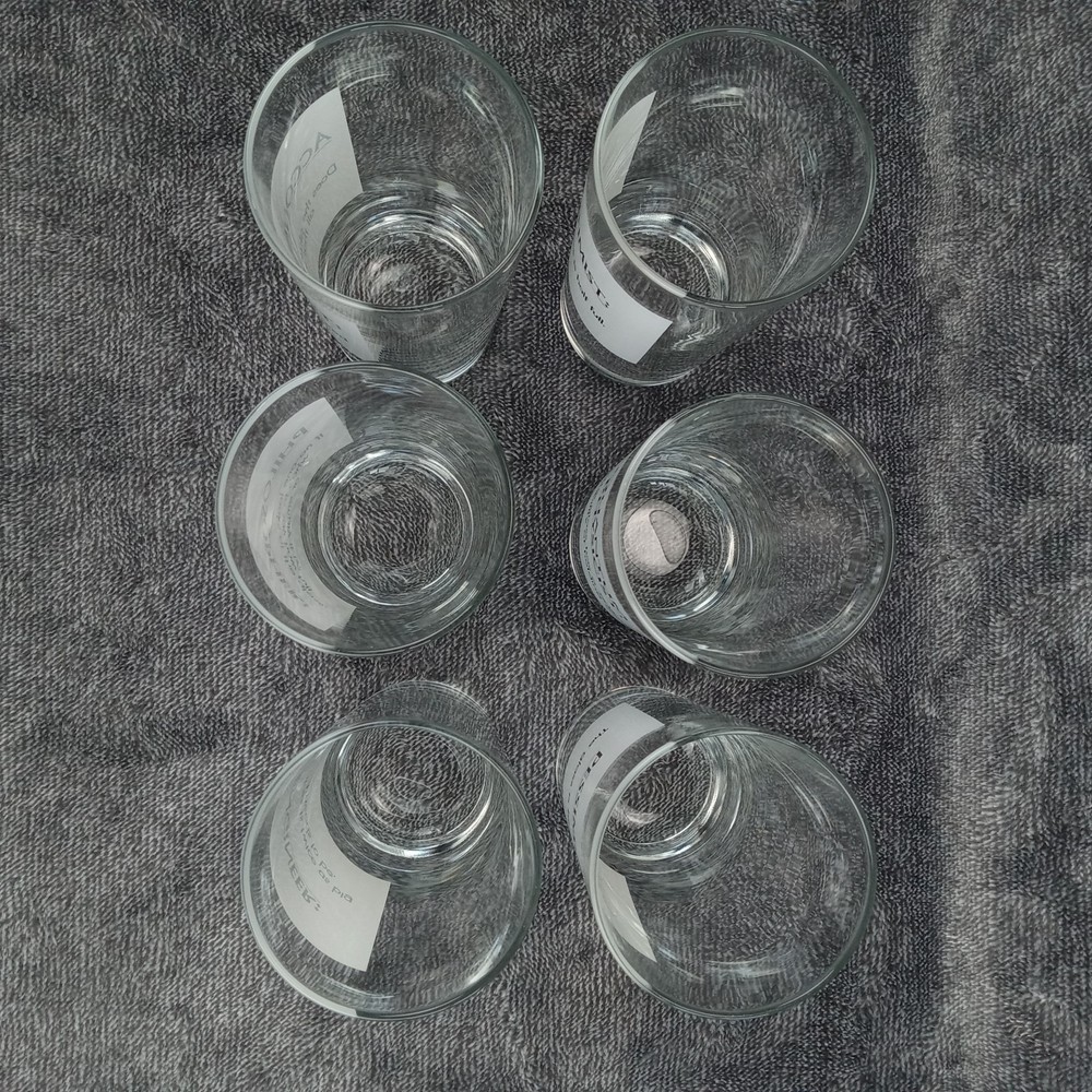 6 Highball Glasses Humor Accountant Philosopher Engineer Physicist Etc Sarcasm