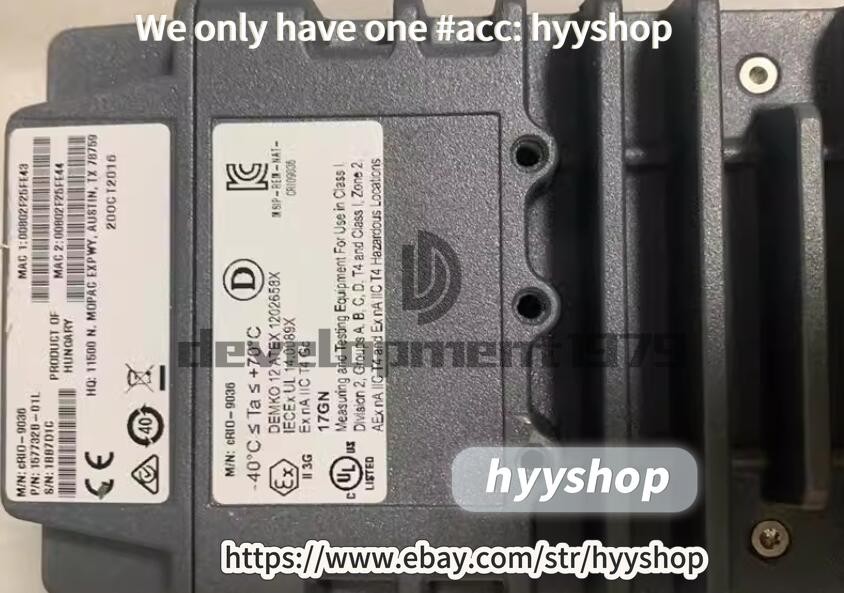 1PC USED NI cRIO-9036 Embedded Real Time compactRIO Controller/hyy