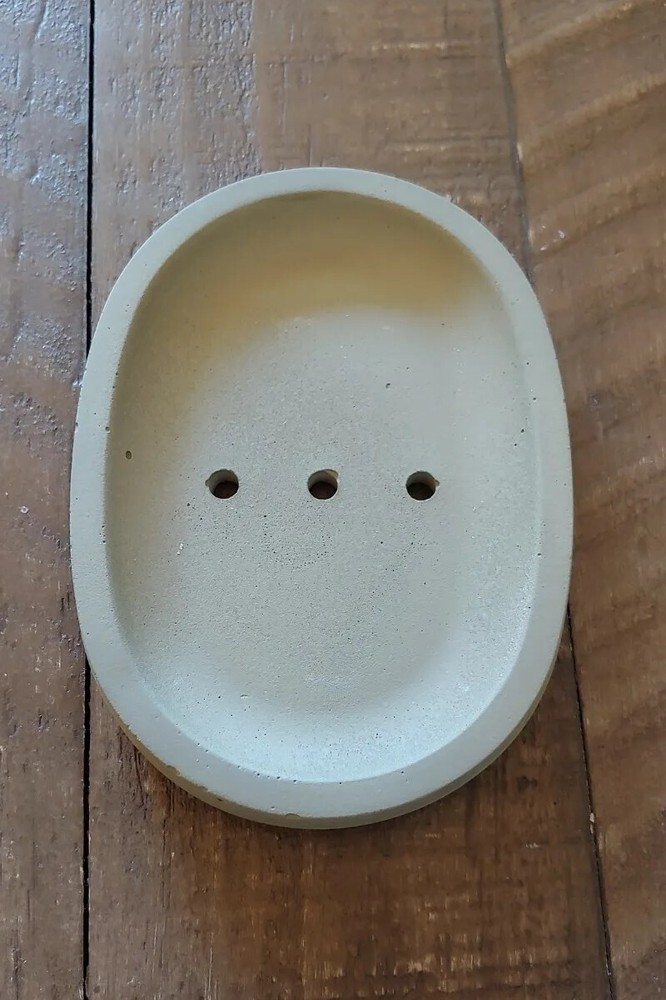 Homemade Concrete Soap Holder