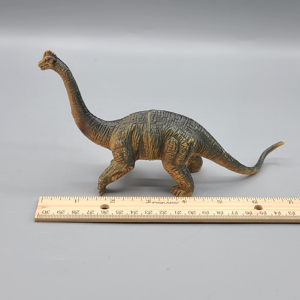 1999 Apatosaurus Hard Plastic Toy Dinosaur