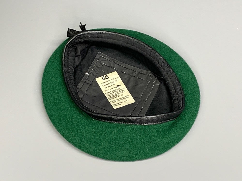 British-Issue Adjutant General's Corps Green Beret. New.