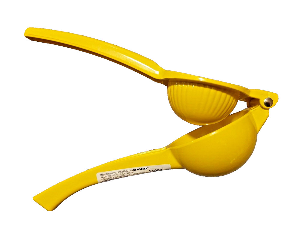 Bed Bath Beyond Lemon Orange Lime Juicer Squeezer Hand Press Tool Kitchen & Bar