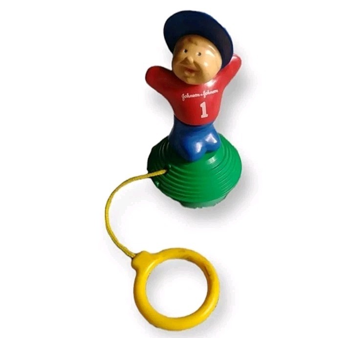 Vintage Johnson And Johnson Pull Toy