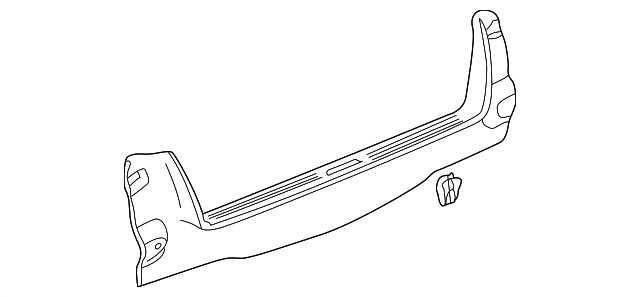 Genuine GM Rear Sill Plate 25715378