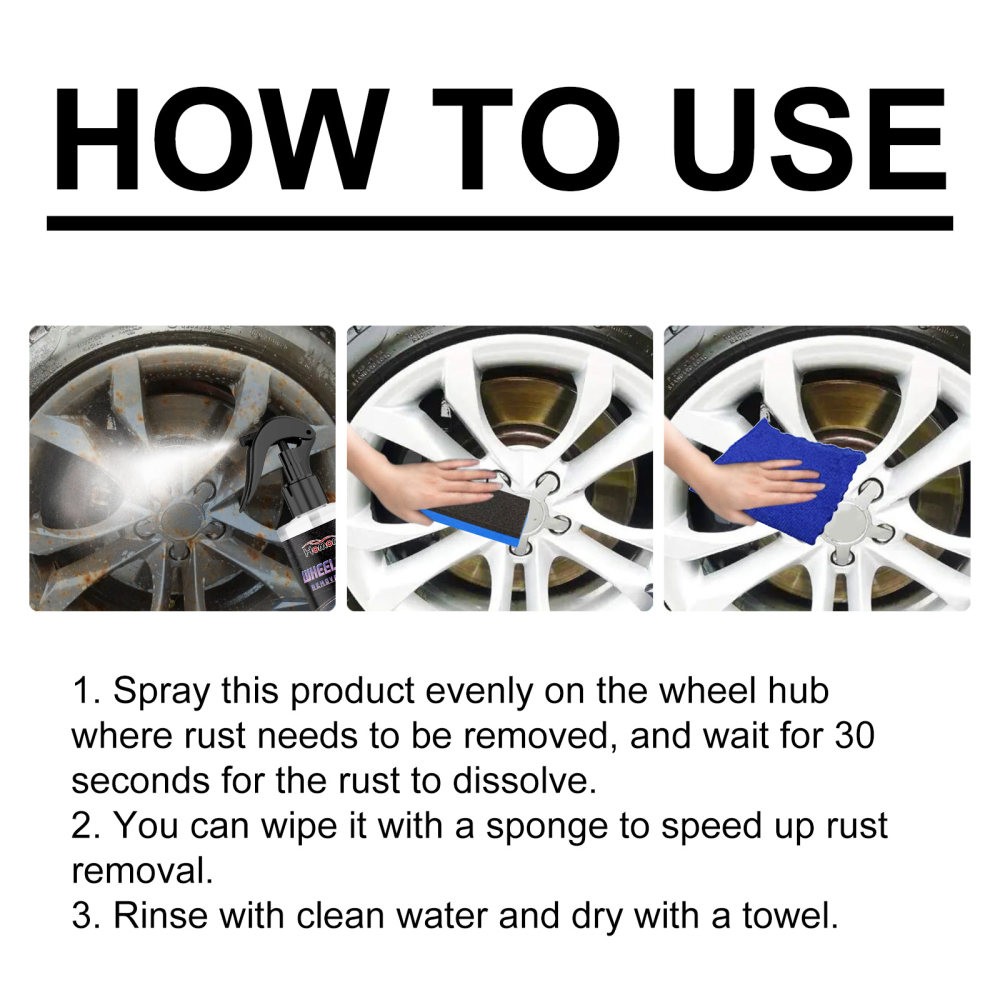 car tire rust remover car tire wheel rust cleaning rust retreading
