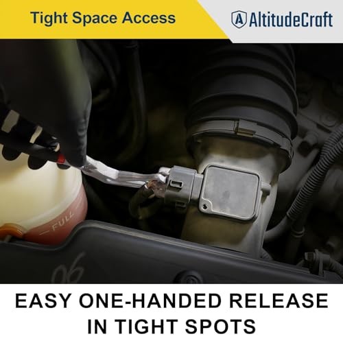 60° Angled Electrical Disconnect Pliers, Auto Connector Release Tool 60 Degree