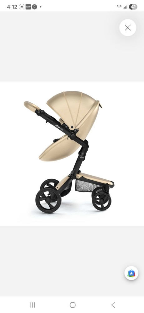 Mima Xari 4G Stroller with Basinet and Seat