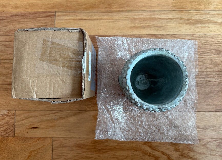 Abbott Collection 27-Dharma Planter, Large (7" H)