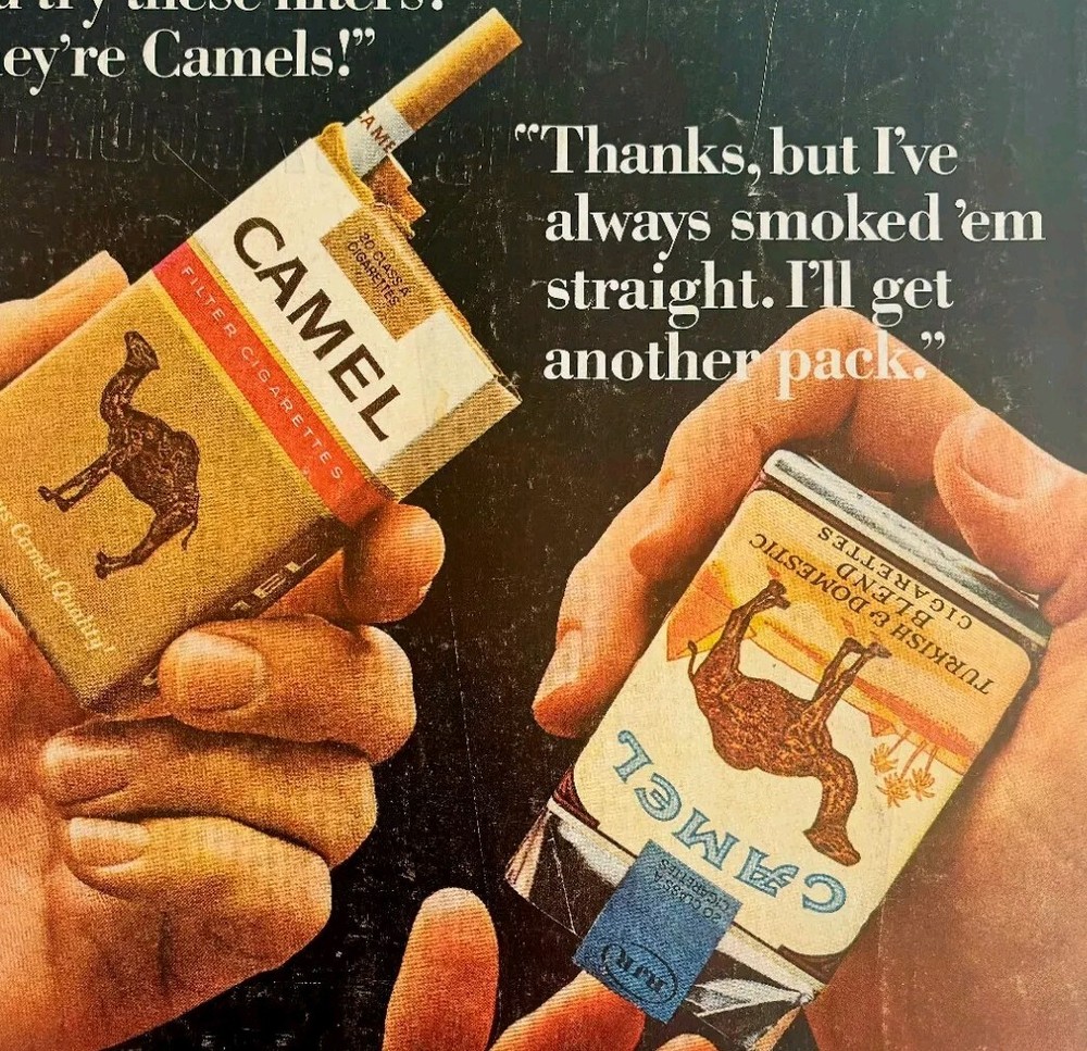 1967 Camel Cigarettes Advertisement Tobacco Regular Filter Post Magazine HM2CC