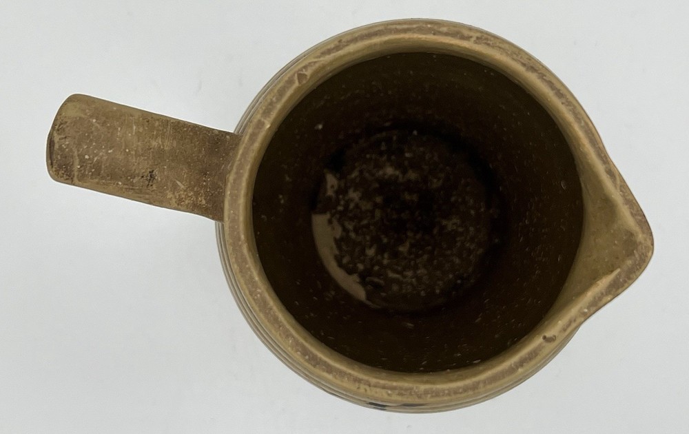 English Made Stone Pottery Pitcher 7” Age Unknown