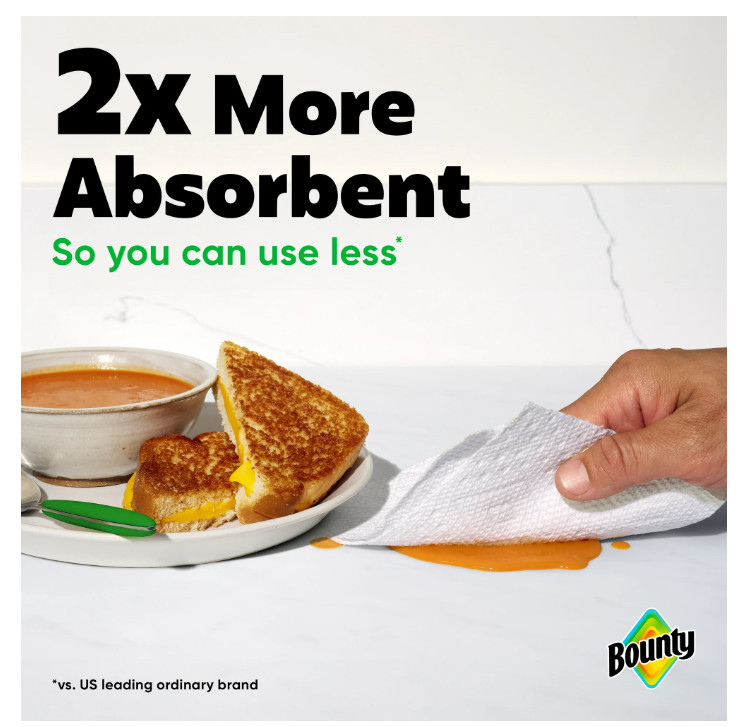 Select-A-Size White Paper Towels 6 Mega Rolls 164 Sheets Each
