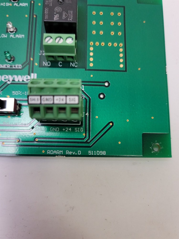 Honeywell 511098 / 511103R100 Refrigerant Panel Board