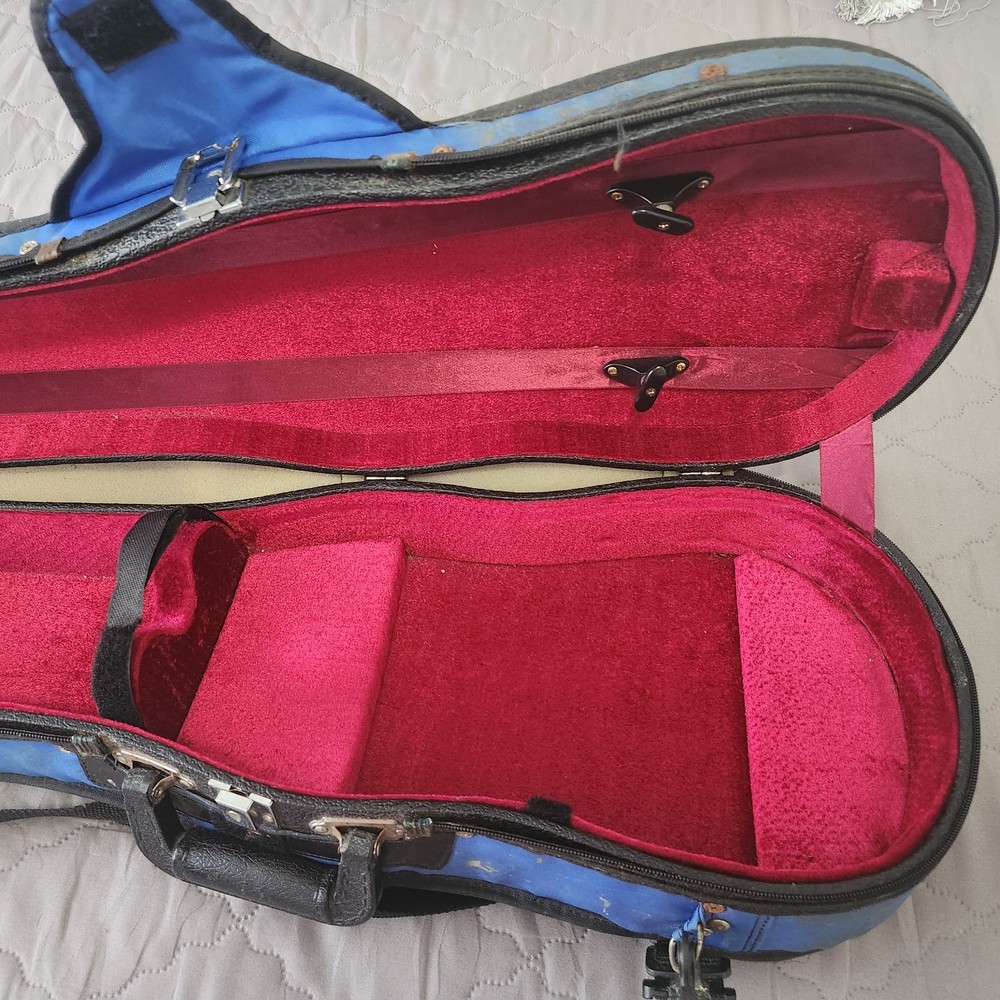 4/4 Size Violin Case Red Velvet Interior