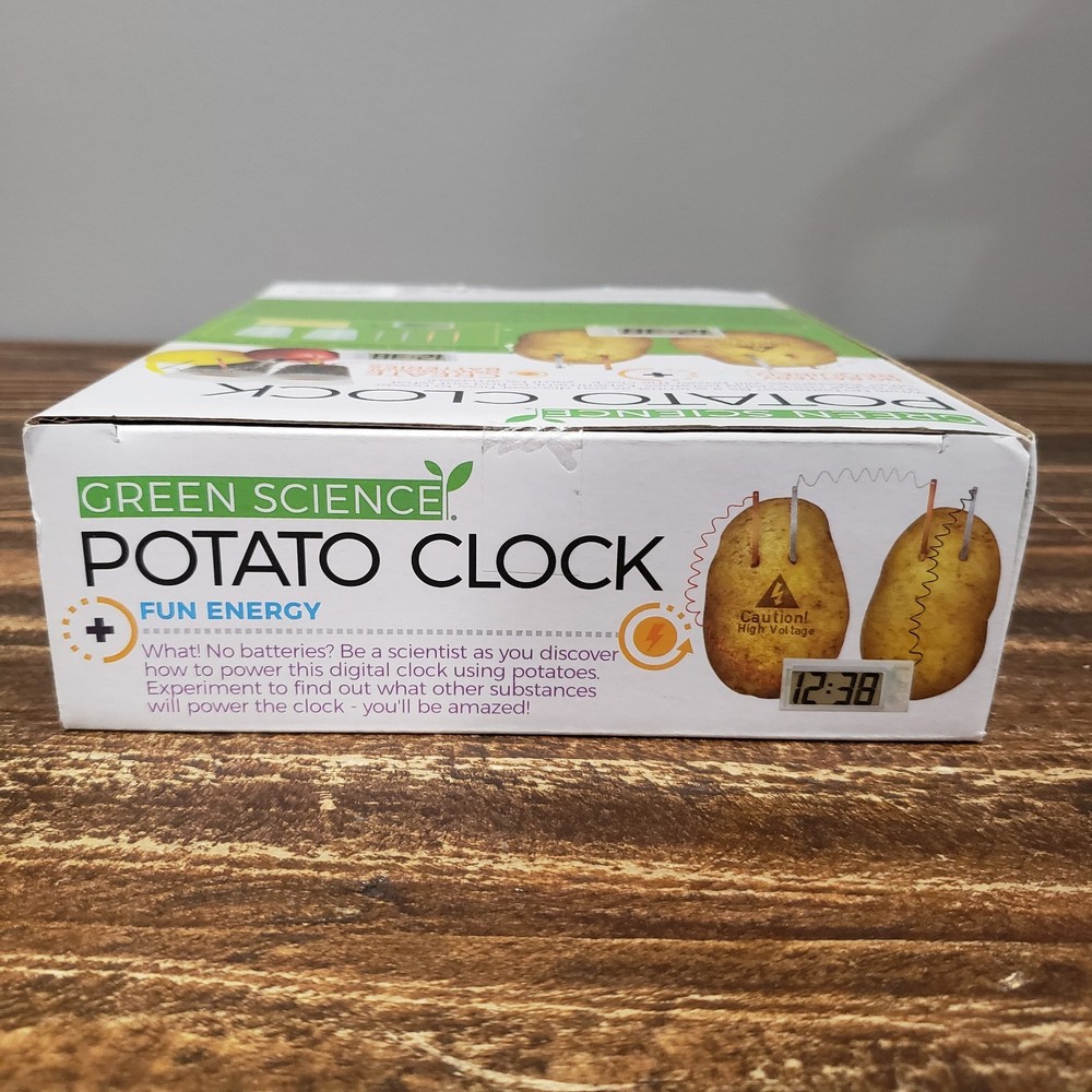 Potato Clock Fun Energy Green Science New
