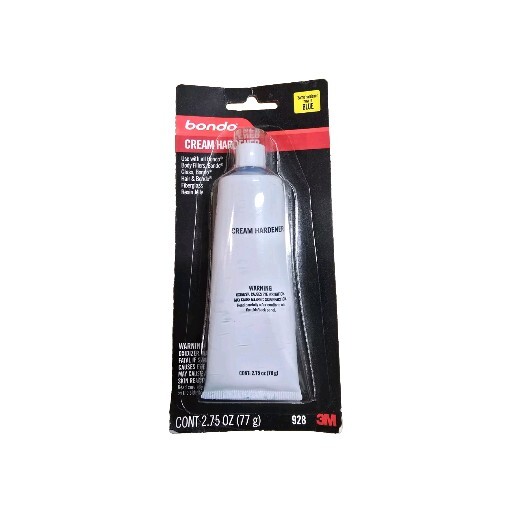 Bondo Cream Hardener, Blue, 2.75 oz,