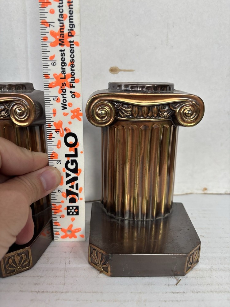 Philadelphia Mfg Column Bookends