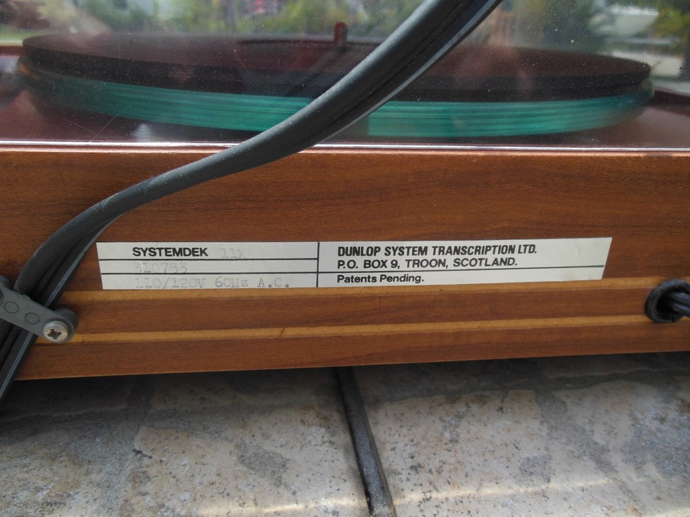 Systemdek IIX Turntable with Profile Arm