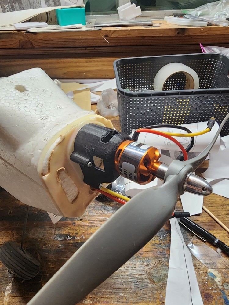 Supercub Lp Brushless Motor Mount 16x19