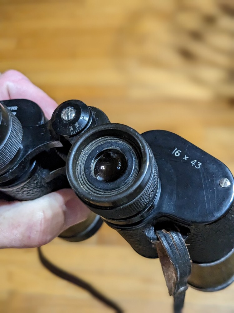 French-made HOFFRITZ 16x,43 Binoculars: Cleaned, Lubed & Enhanced!