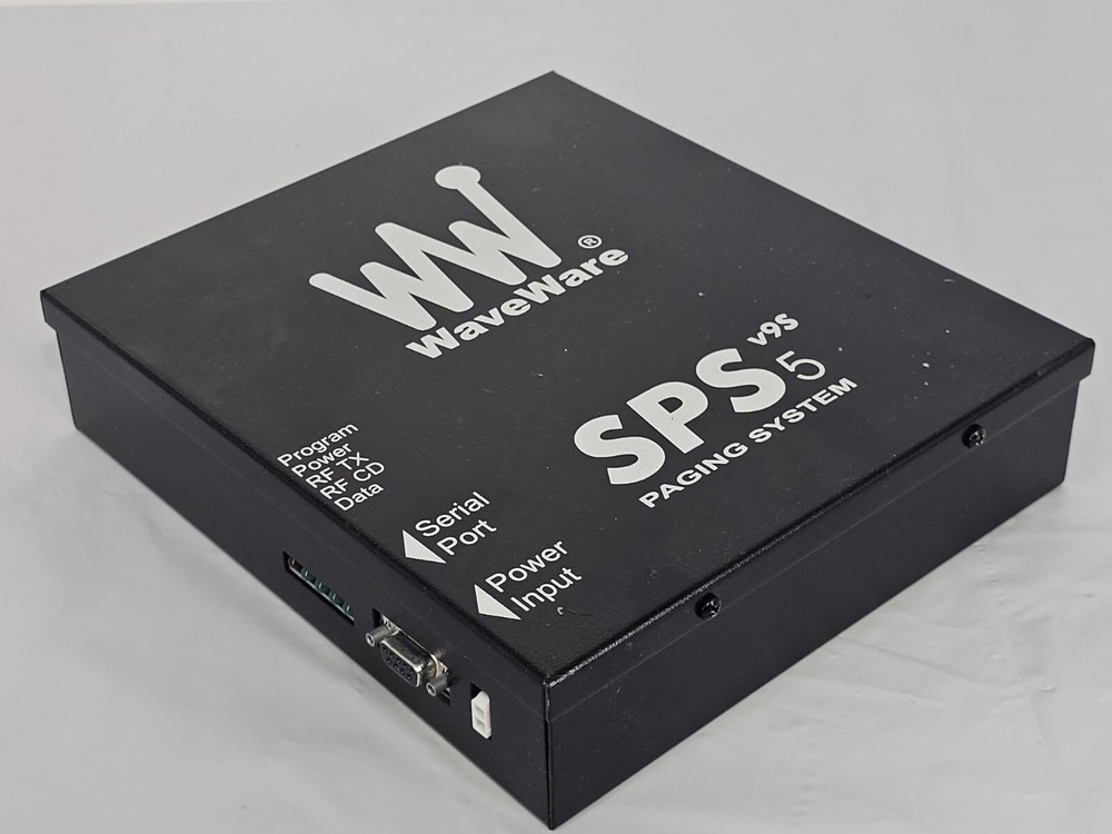 WAVEWARE SPS-5V9S PAGING SYSTEM 0100-2701