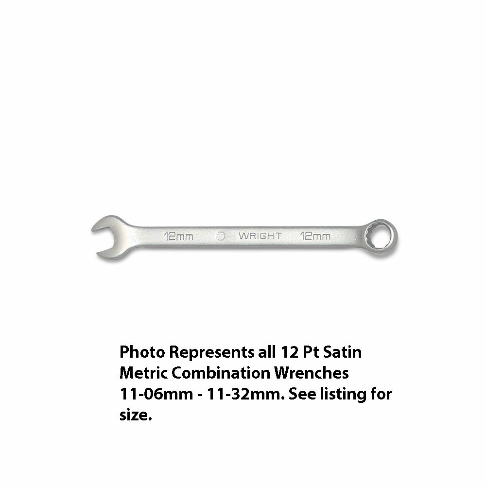 Wright Tool 11-20MM 20MM Metric Combination Wrench, 12 Points